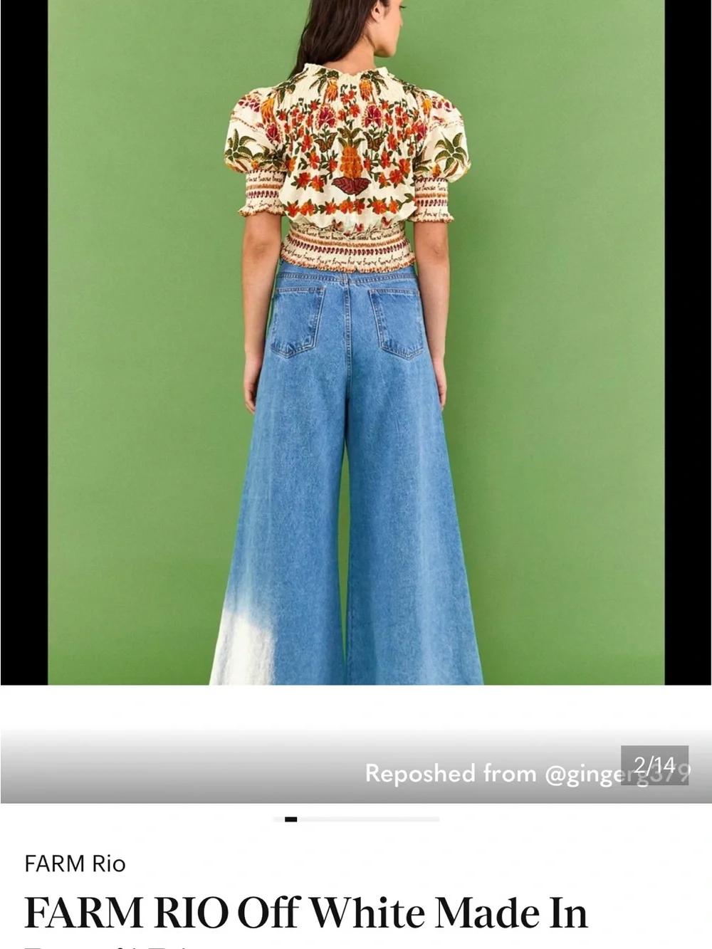 FARM Rio lightweight peasant